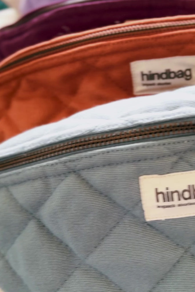 Sac banane matelassé Olivia Terracotta