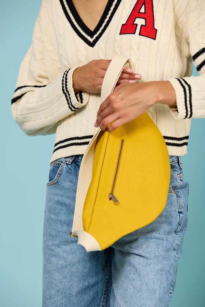 Sac banane XL Sofia Safran