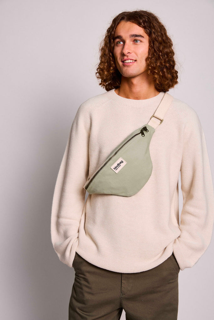 Sac banane Olivia Vert argile