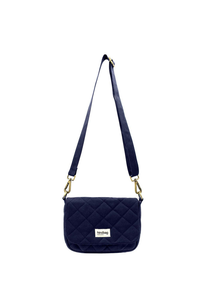 Sac à main matelassé Margault Navy