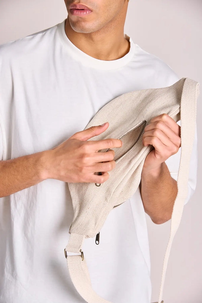 Sac banane L Sasha Jute