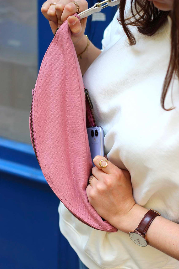 Sac banane XL Sofia Blush