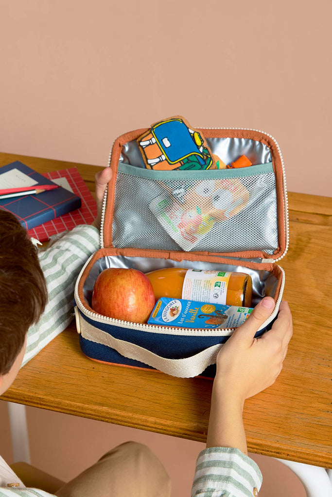 Lunchbag enfant Elsa Tricolore Sauge