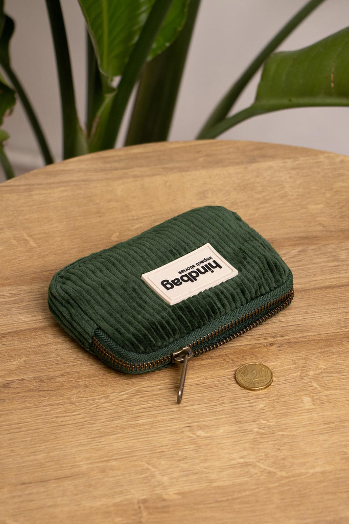 Porte-monnaie Lili Velours Sapin