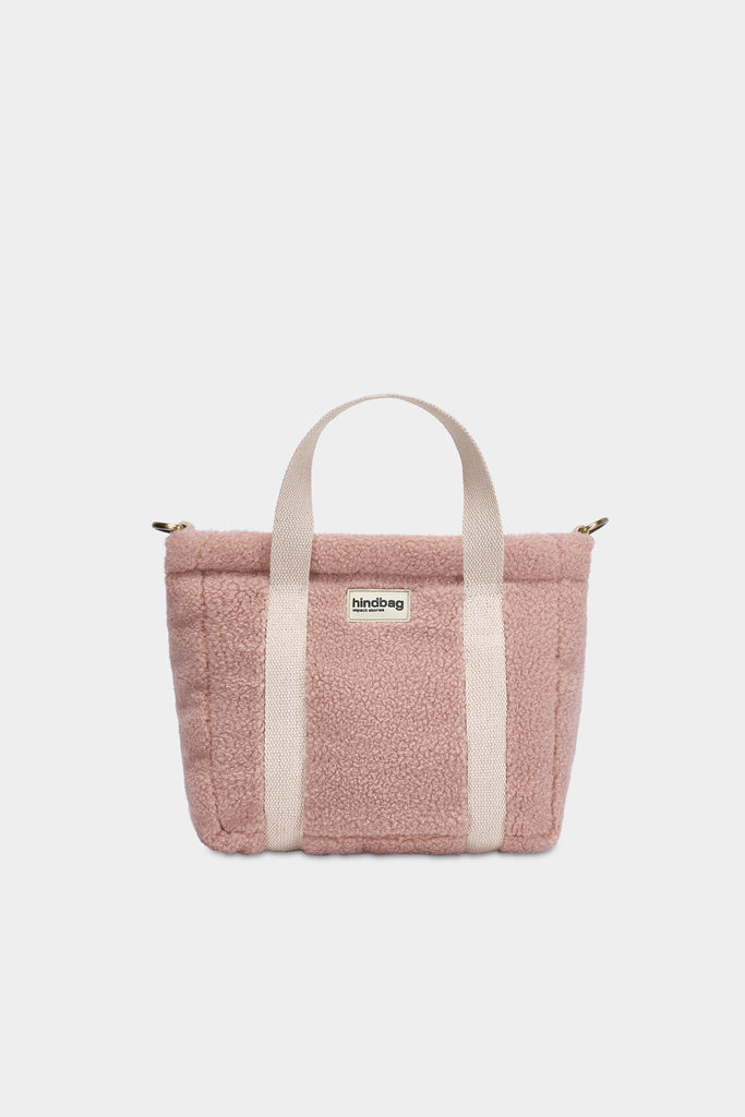 Sac à main Louise Teddy Rose poudré