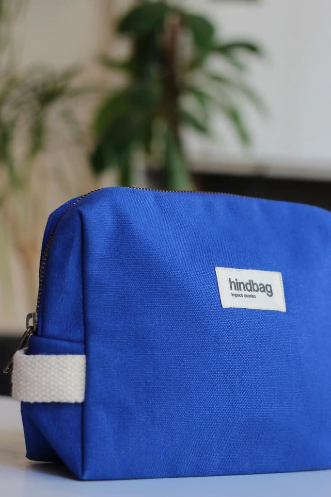 Trousse de toilette Léon Bleu électrique