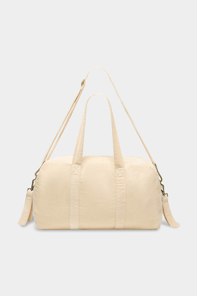 Sac à langer Basile Velours Beige