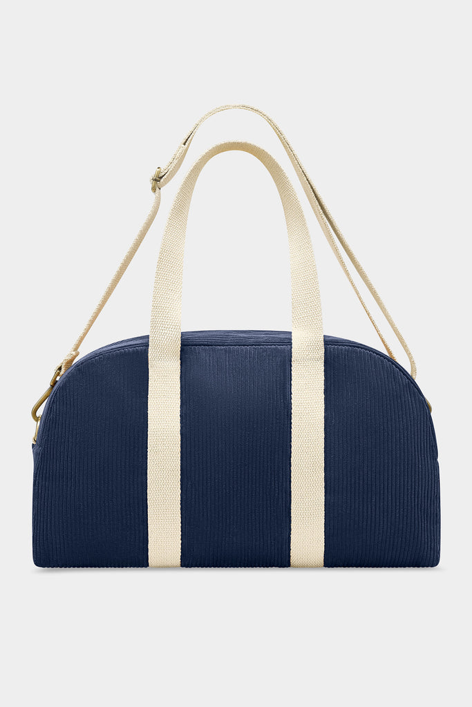 Sac bowling Charlie Velours Marine