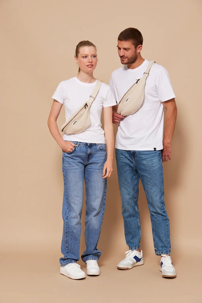 Sac banane Olivia Jute