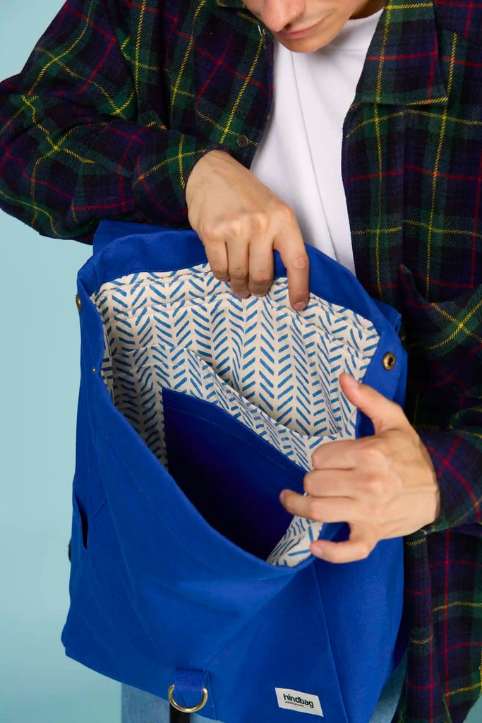 Sac à dos Guillaume Bleu électrique