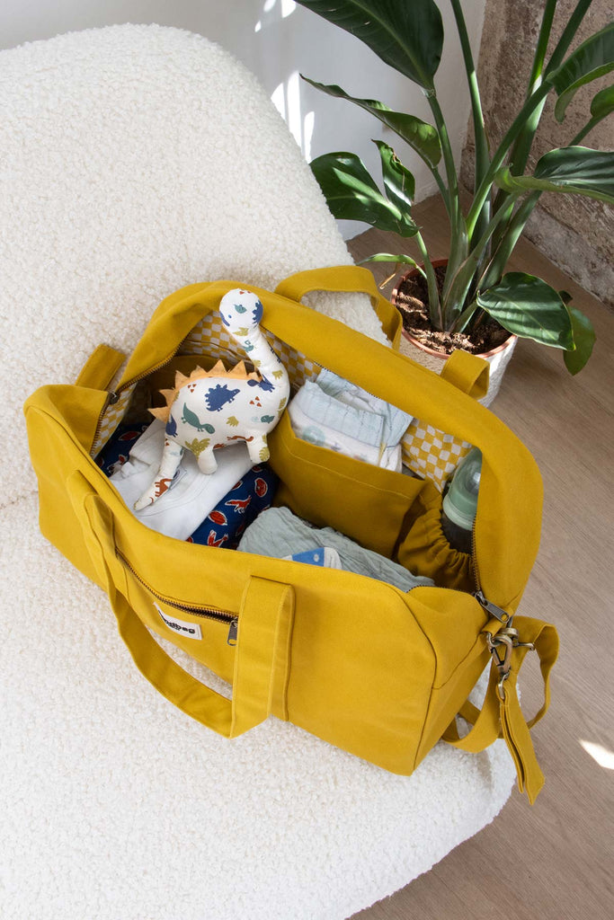 Sac à langer Basile Safran