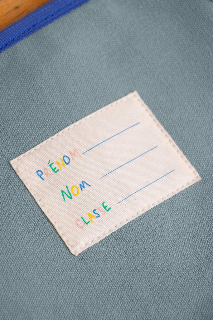 Cartable Léo Tricolore Sauge