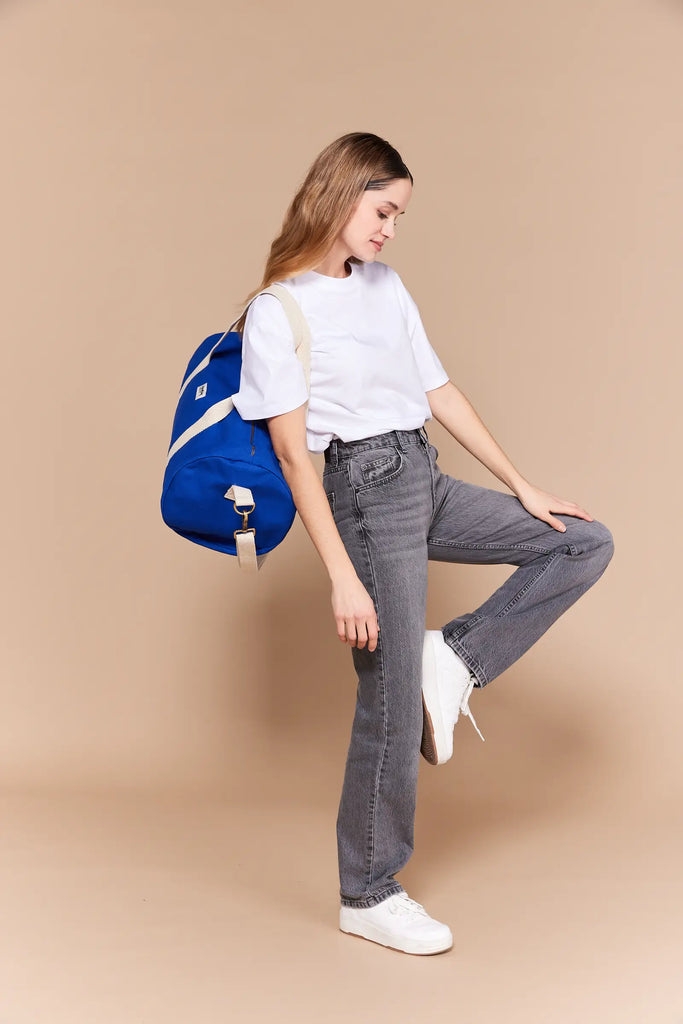 Sac polochon Simon Bleu électrique