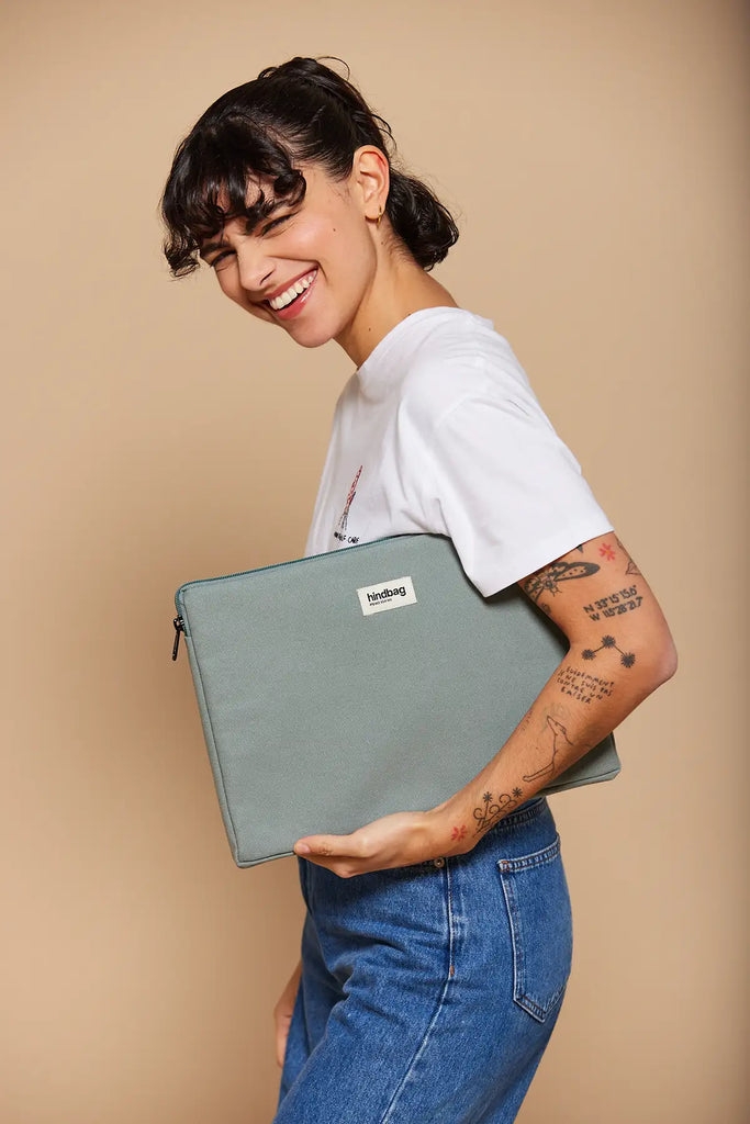 Housse d'ordi Ava Sauge