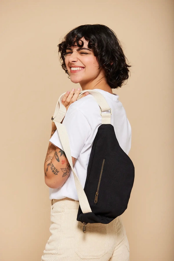 Sac banane XL Sofia Noir