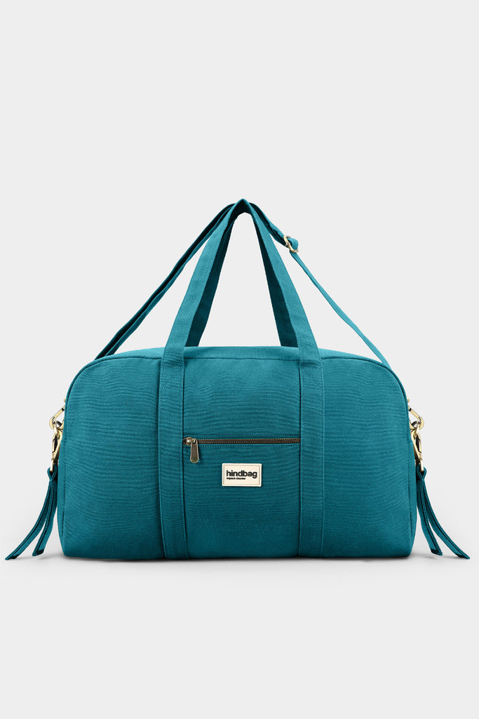 Sac à langer Basile Bleu paon