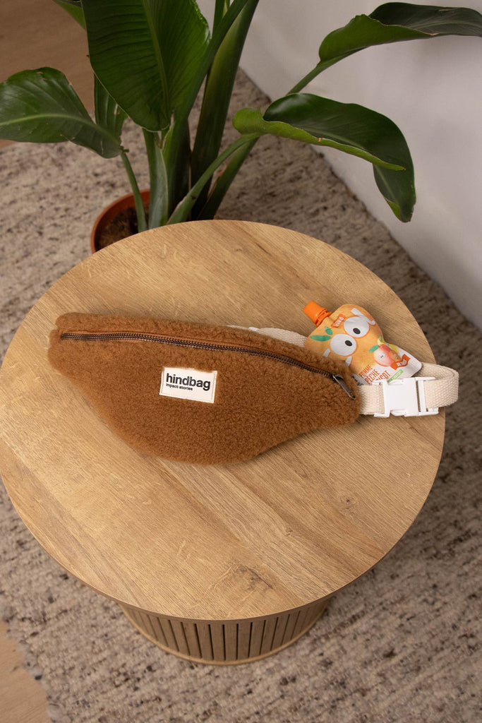 Sac banane enfant Augustin Teddy Brun