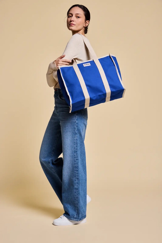 Sac cabas Oscar Bleu électrique