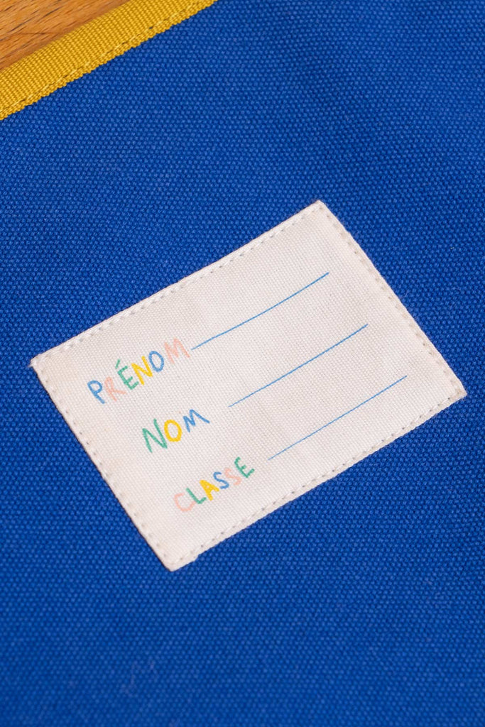 Cartable Léo Tricolore Bleu électrique