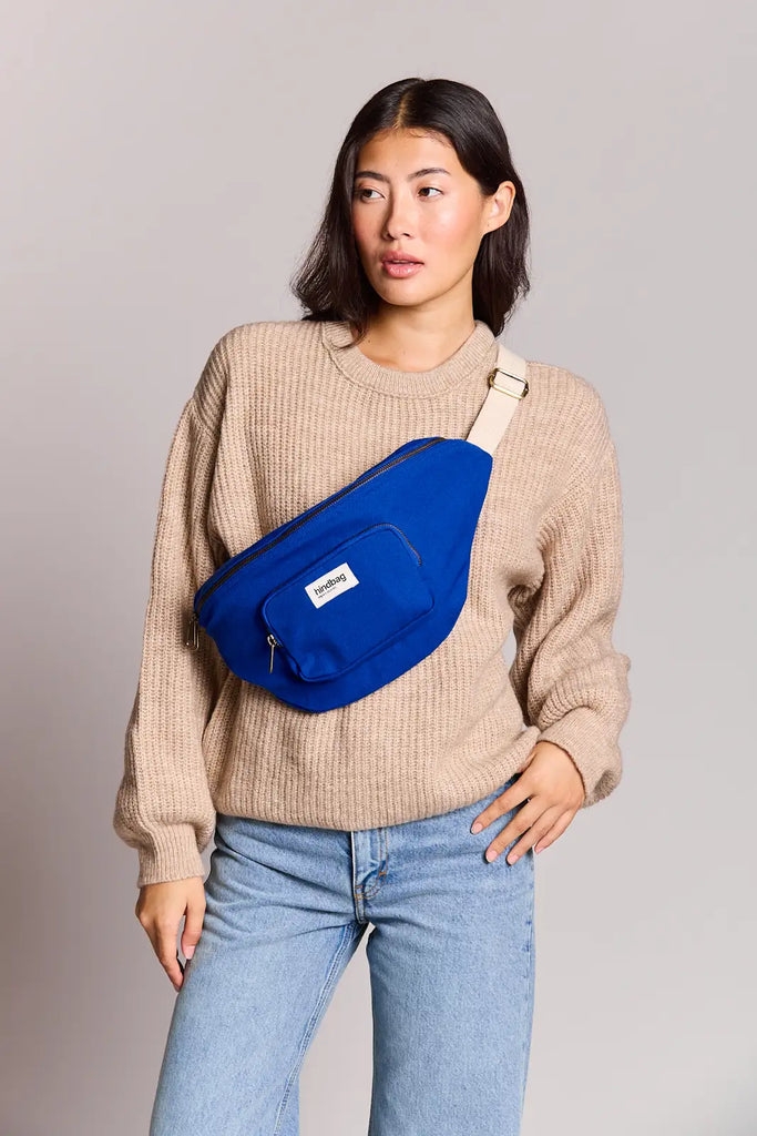 Sac banane XL Sofia Bleu electrique