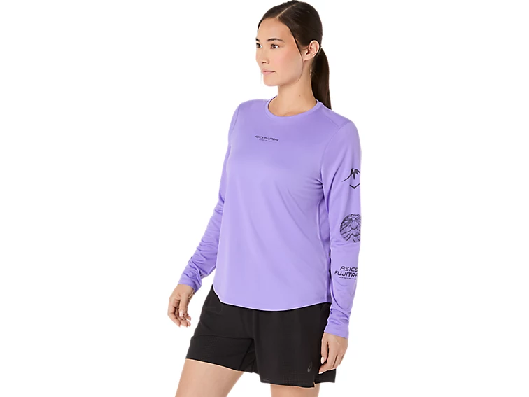 FUJITRAIL LOGO LS TOP - Femme