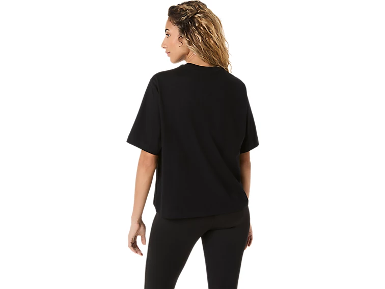 ASICS SPIRAL EMBROIDERY RELAXED TEE - Femme