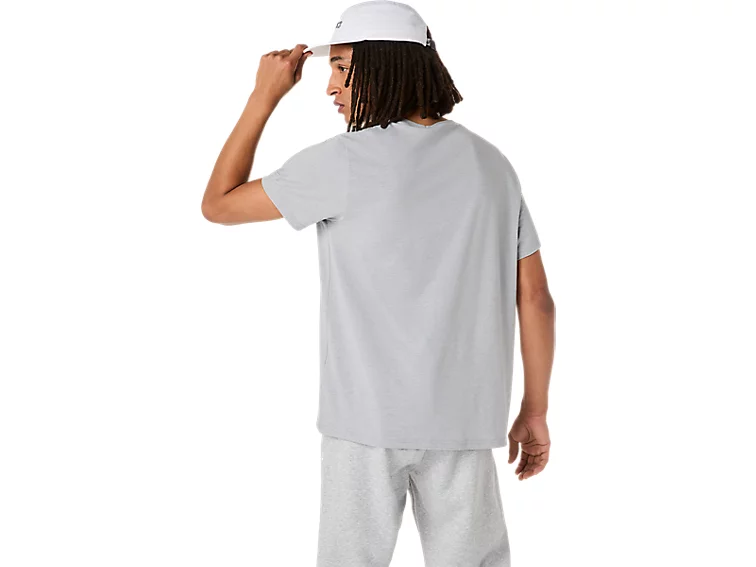 ASICS SPIRAL EMBROIDERY TEE - Homme