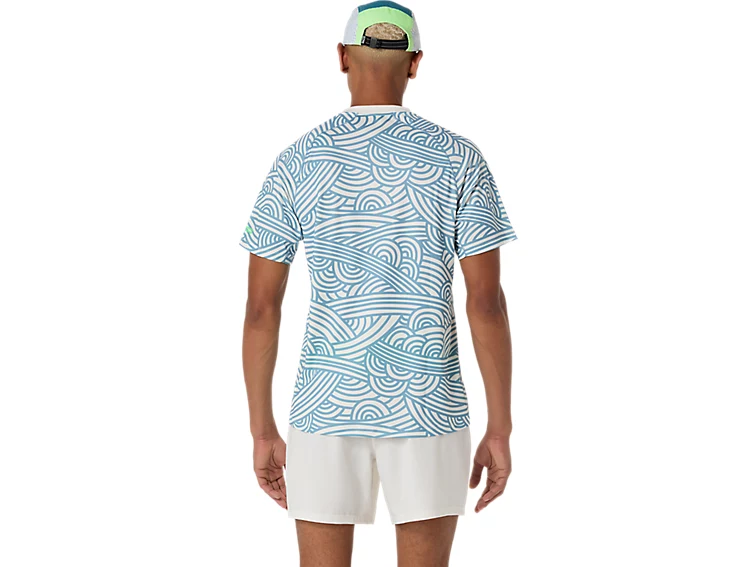 PADEL COURT ALL OVER PRINT SS TOP - Homme