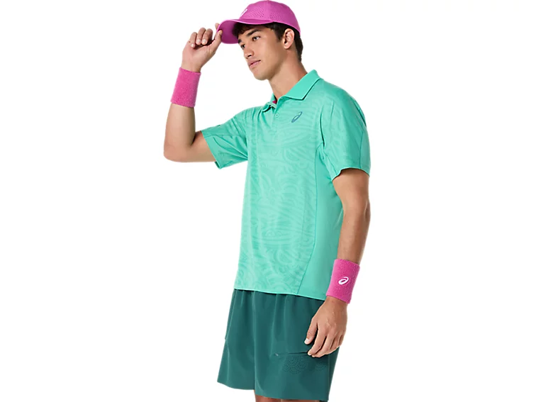 MATCH JACQUARD POLO SS TOP - Homme