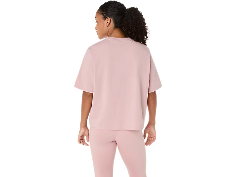 ASICS SPIRAL EMBROIDERY RELAXED TEE - Femme