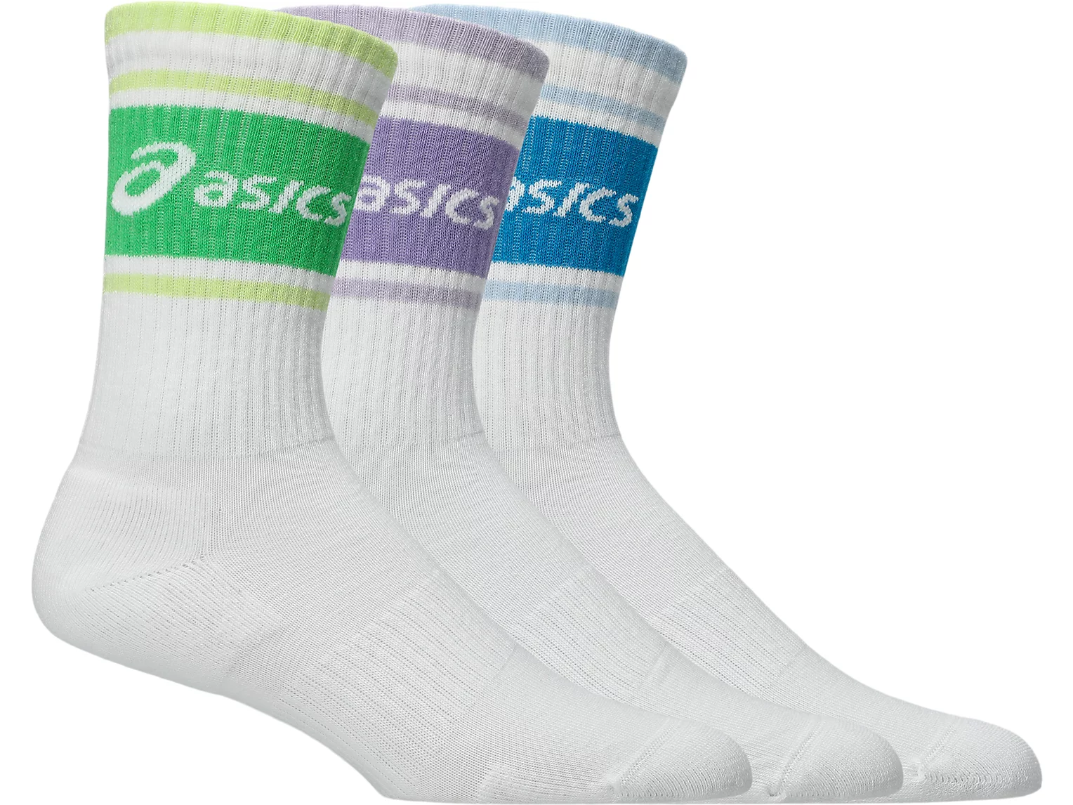 AEG 3 PACK ASICS LOGO CREW SOCK - Unisexe