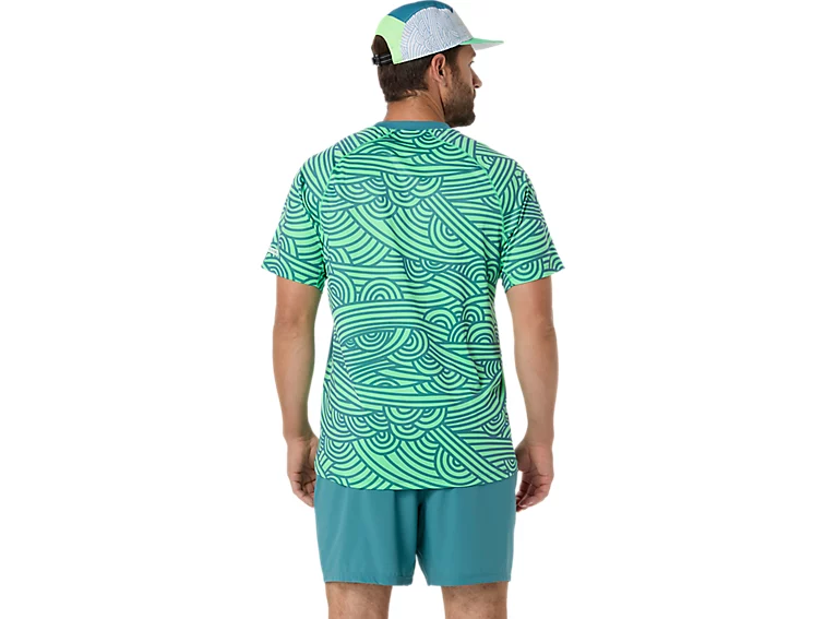 PADEL COURT ALL OVER PRINT SS TOP - Homme