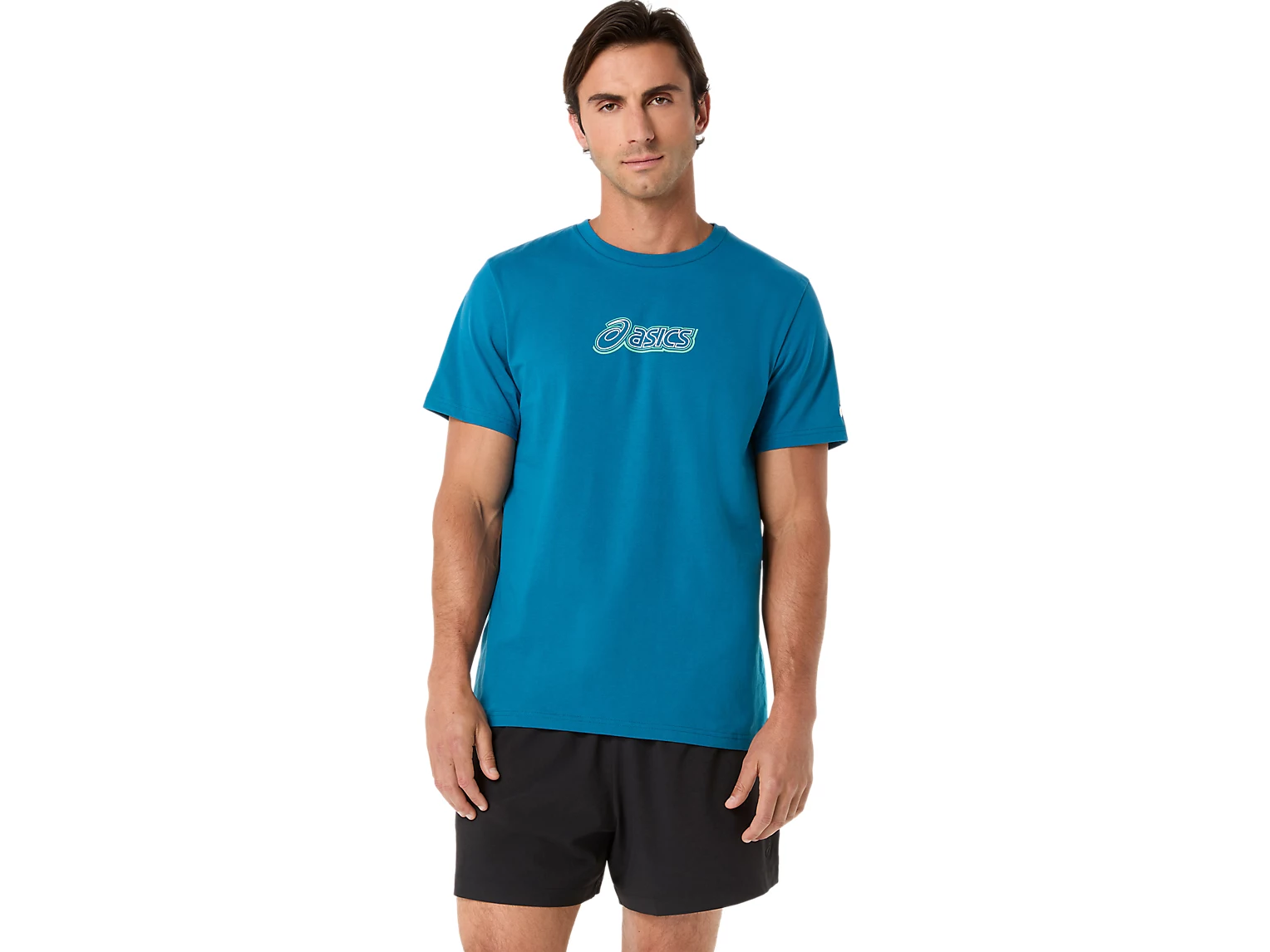 ASICS LOGO GRAPHIC TEE - Homme