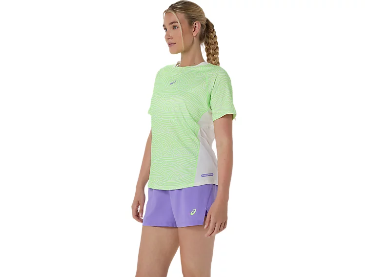 PADEL COURT ALL OVER PRINT SS TOP - Femme