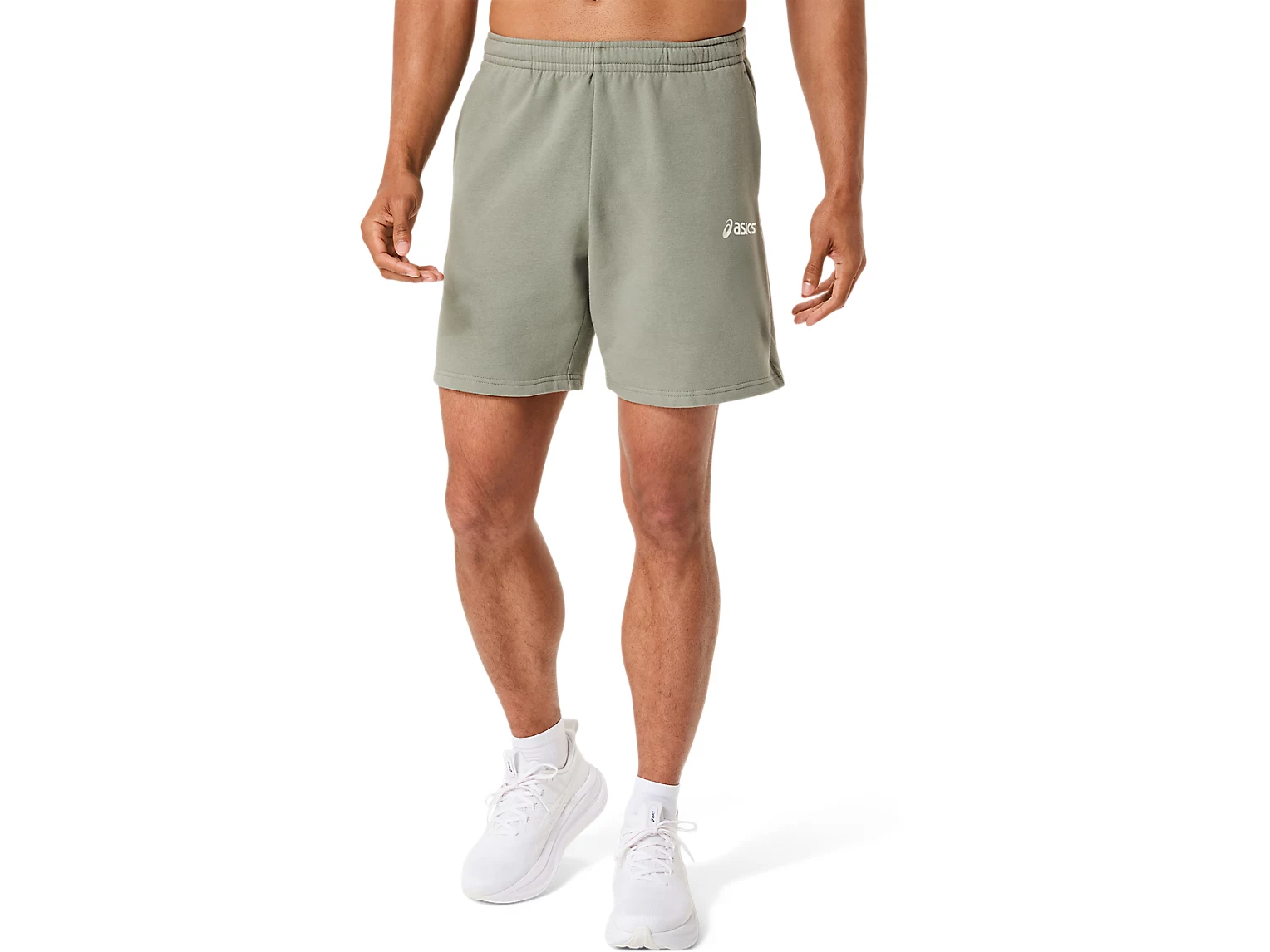 ASICS LOGO FLEECE 7IN SHORT - Homme