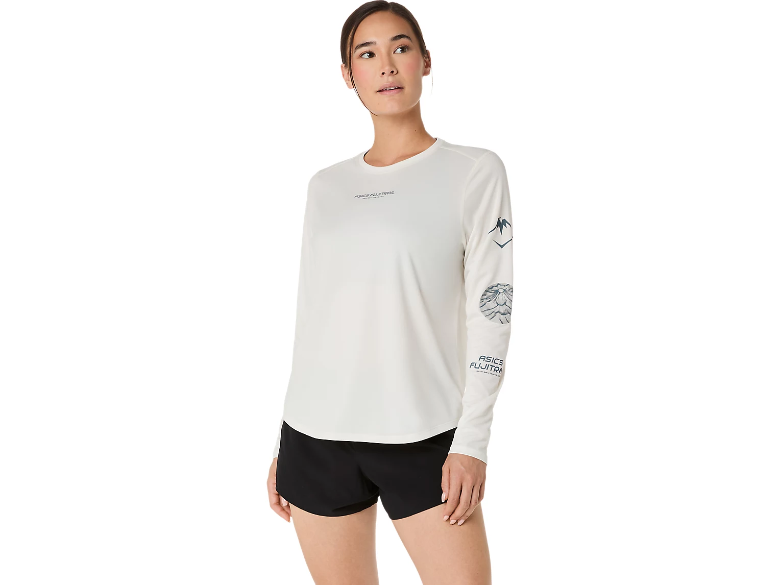 FUJITRAIL LOGO LS TOP - Femme