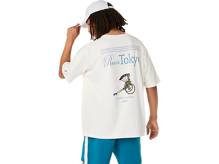 HERITAGE HEAVY COTTON RUN CITY TEE - Homme