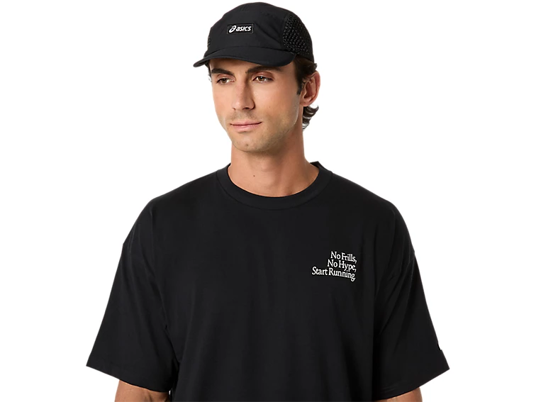 RUNNER MESSAGE GRAPHIC RELAXED TEE - Homme