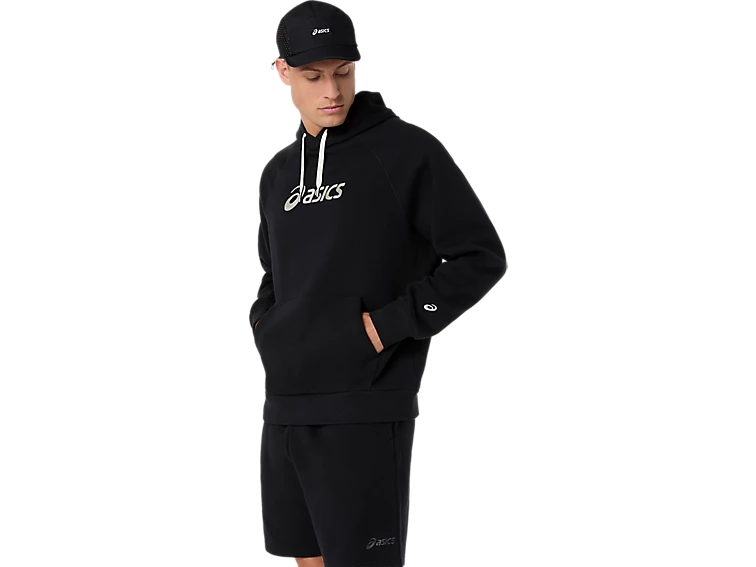 ASICS LOGO FLEECE HOODIE - Homme