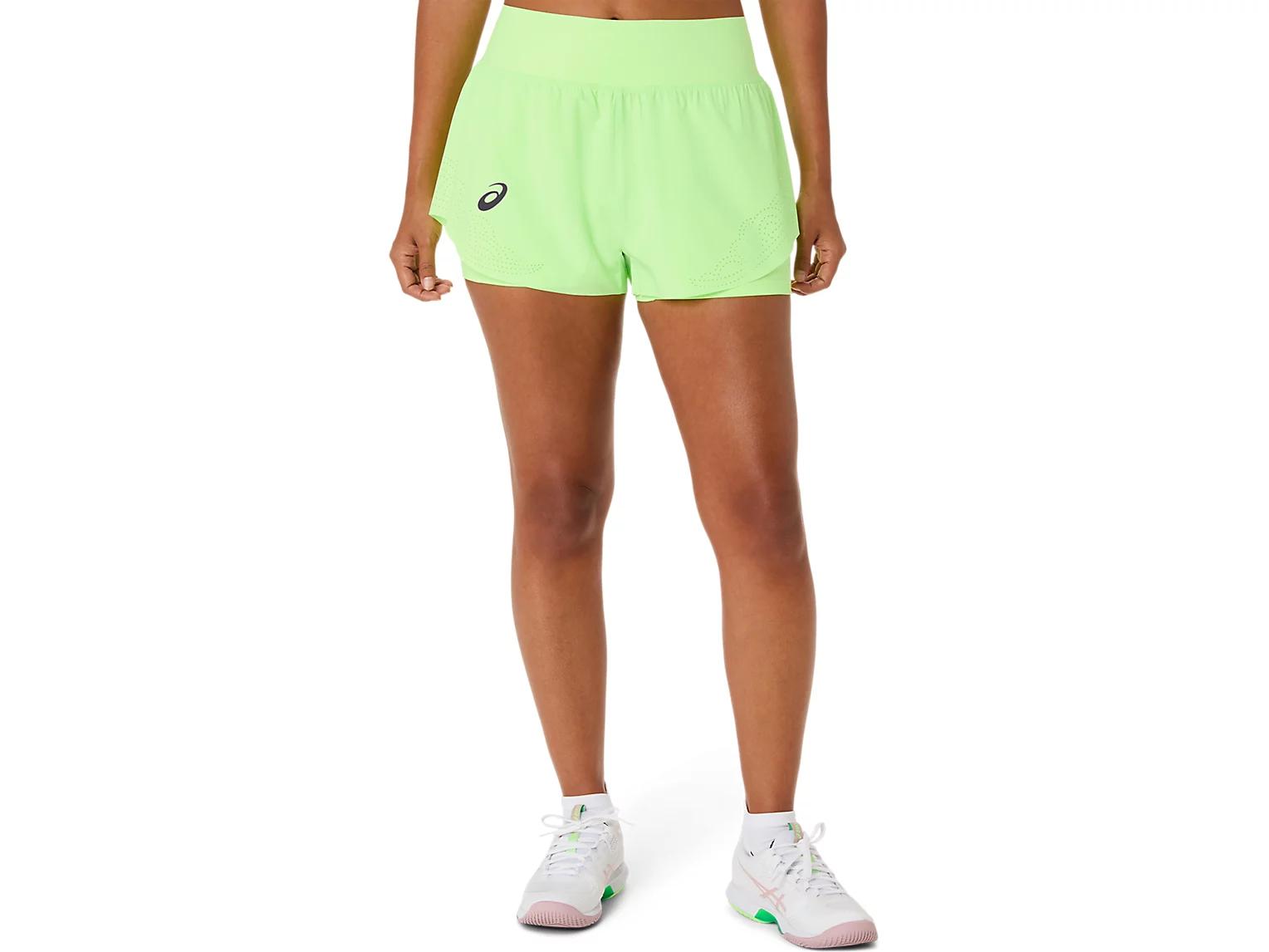 MATCH LASER CUT SHORT - Femme