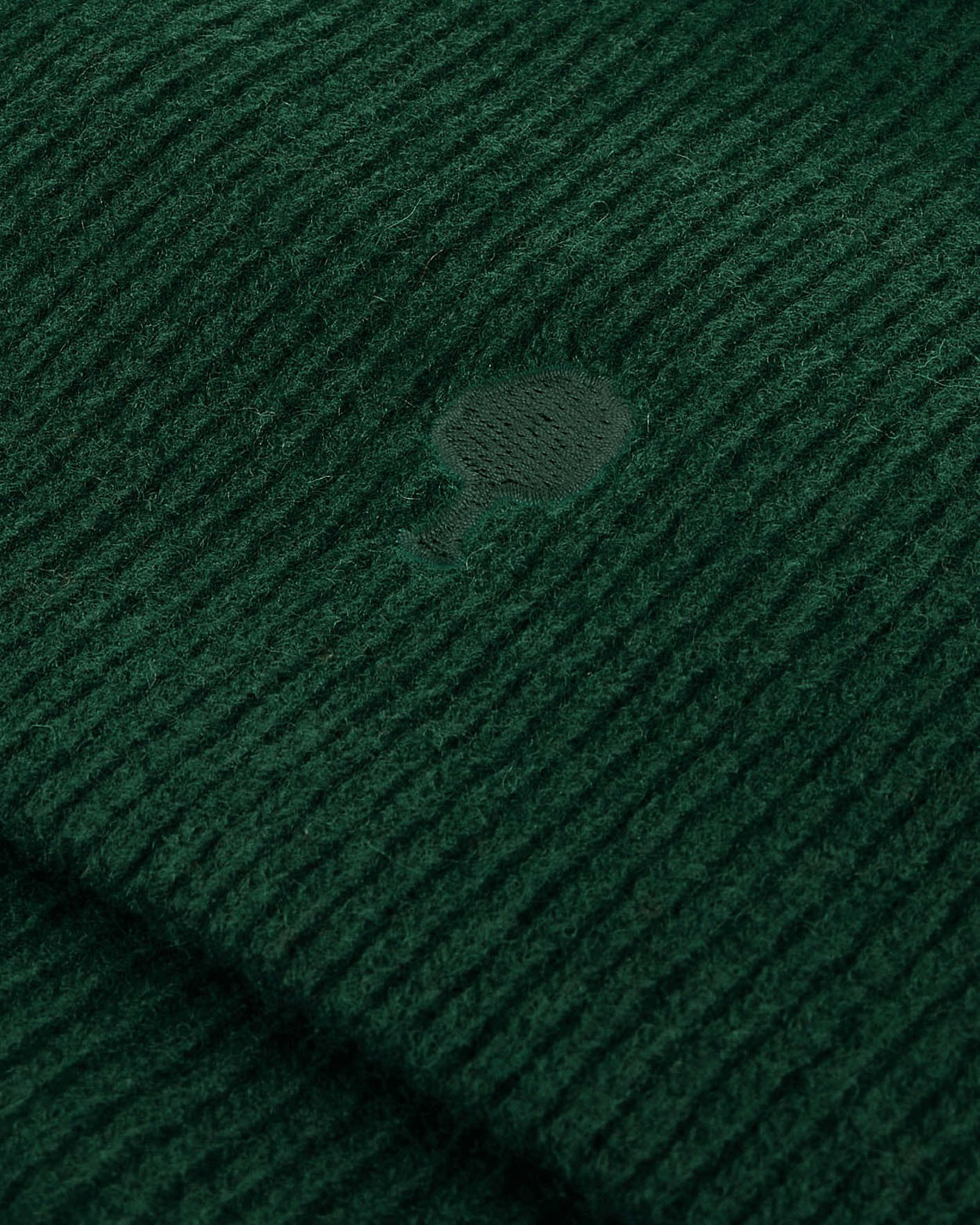 Bonnet vert sapin laine - BEANIE