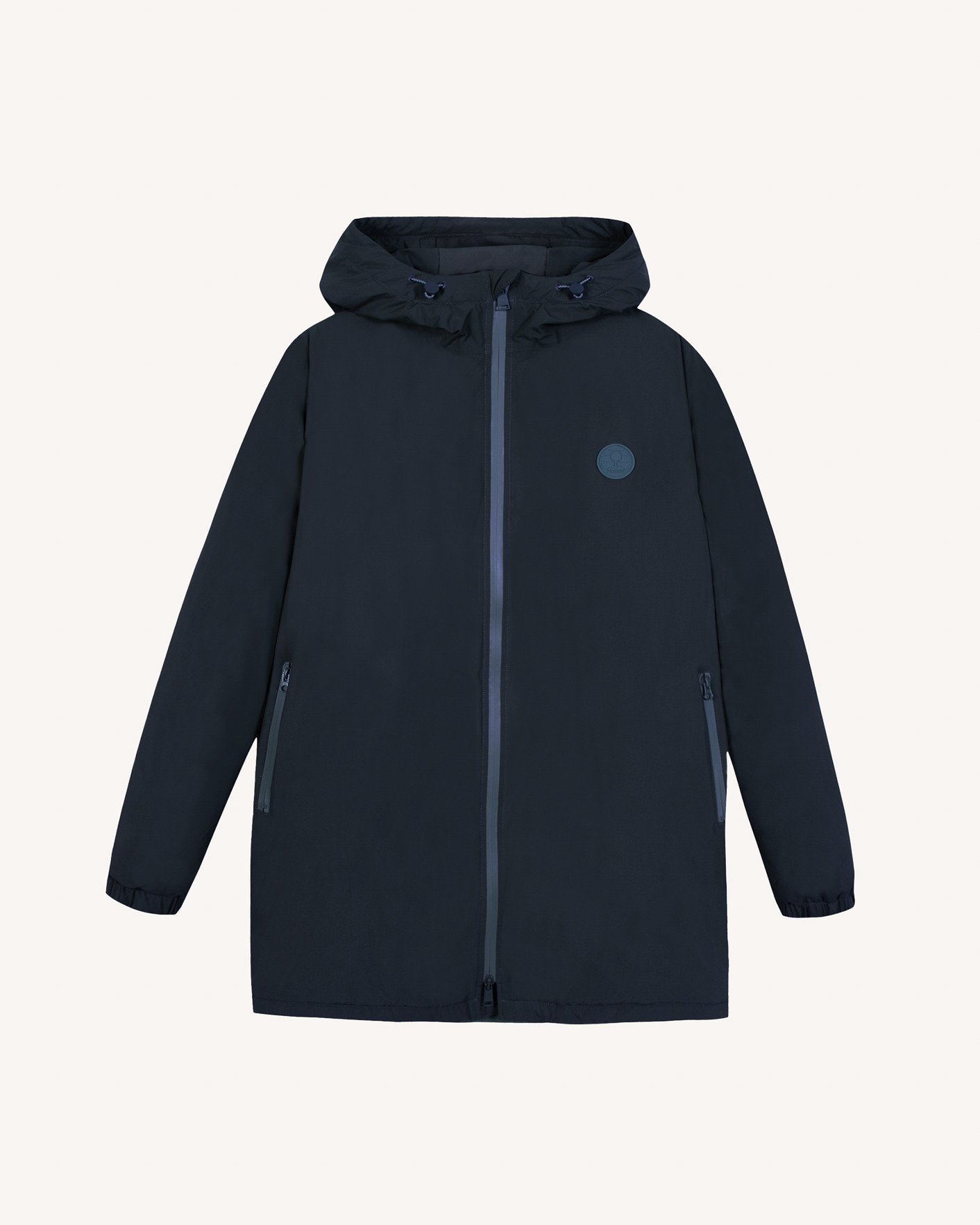 Parka imperméable chaude bleu marine - MONTAUD
