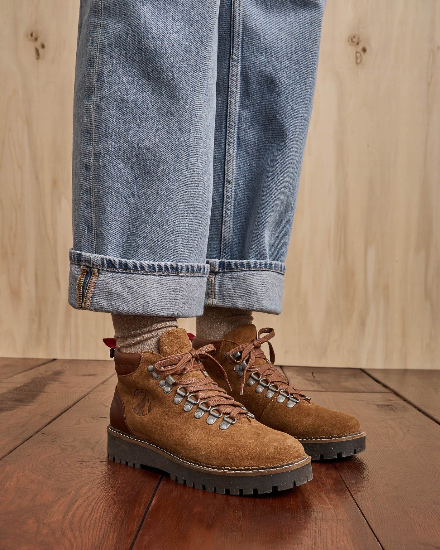 Boots camel cuir - HAWTHORN