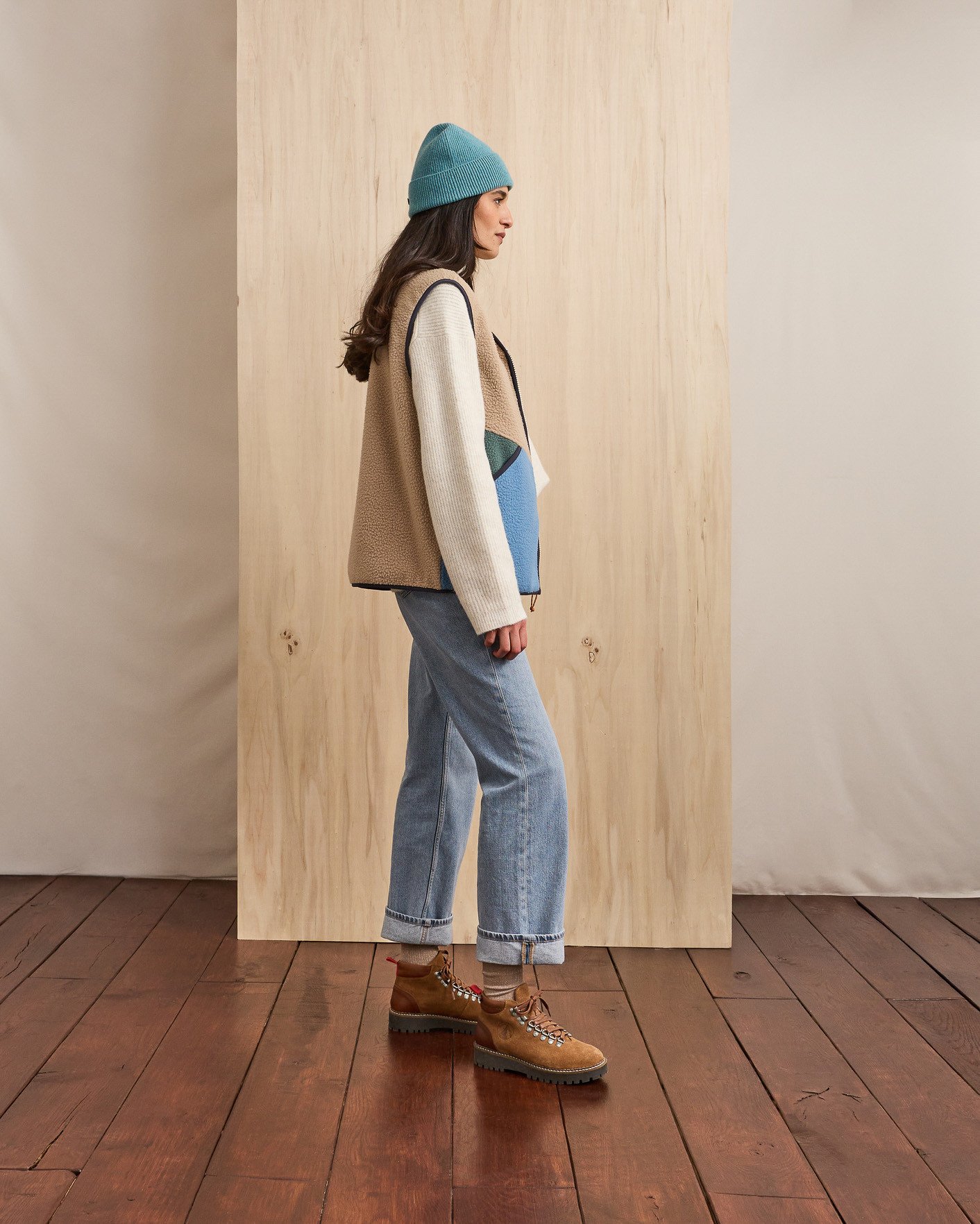 Boots camel cuir - HAWTHORN