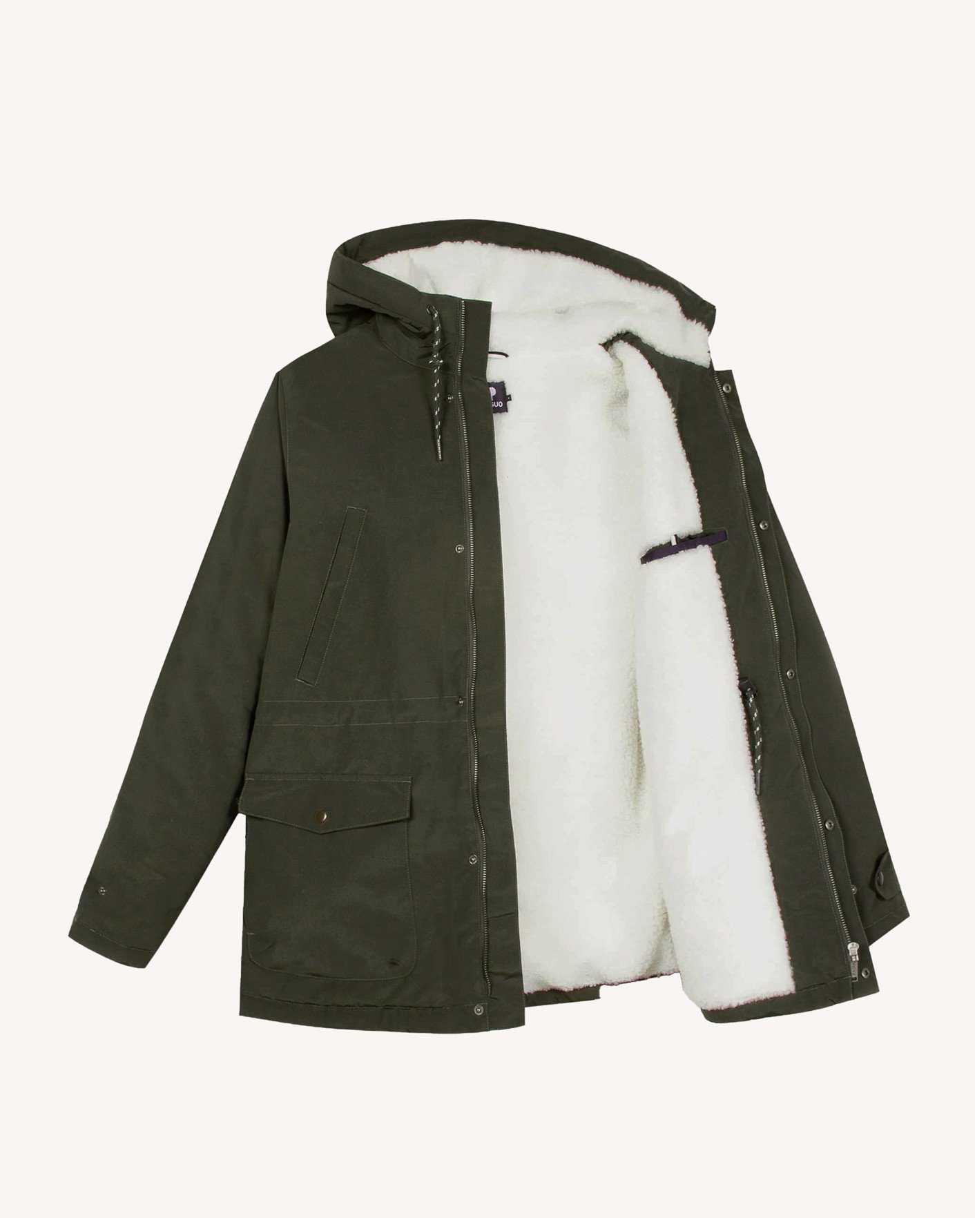 Parka d'hiver déperlante kaki - VERNON