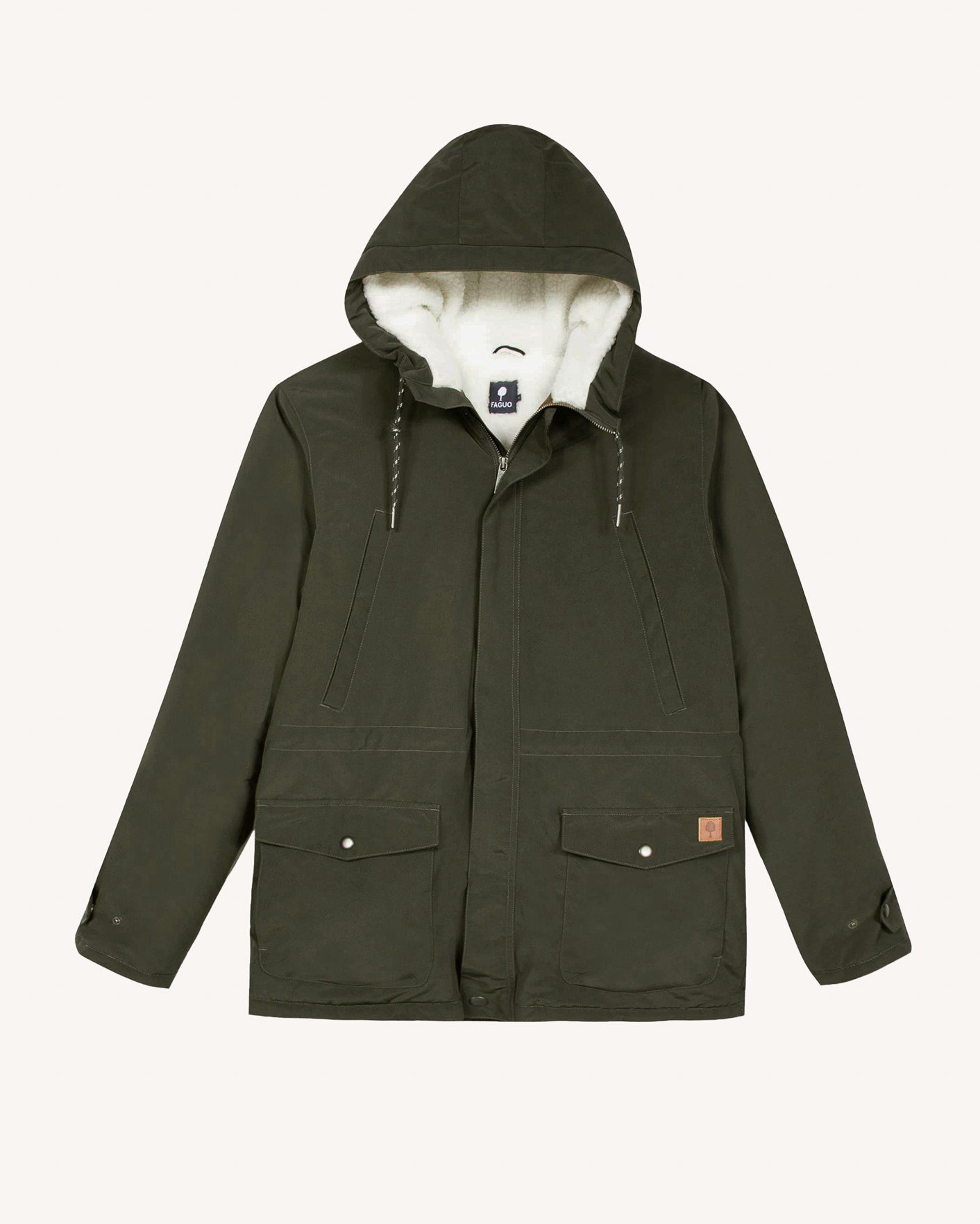 Parka d'hiver déperlante kaki - VERNON