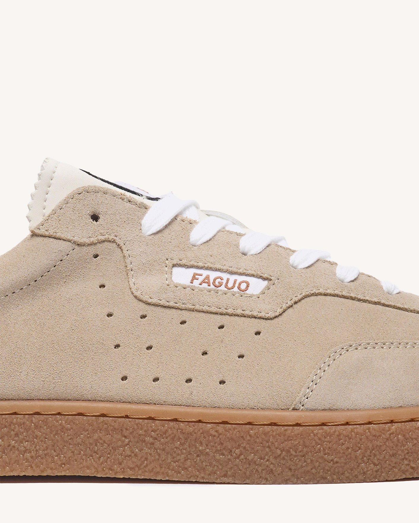 Baskets beige suède - LUMBO