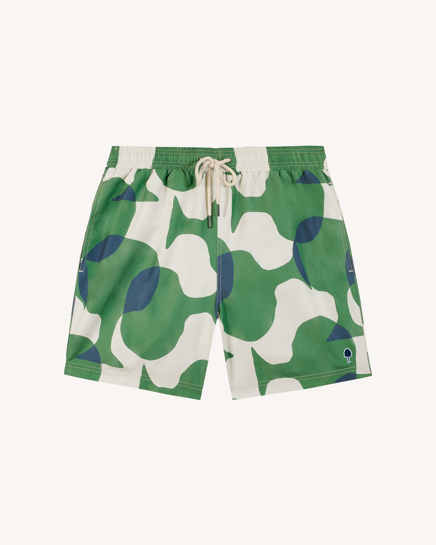 Maillot de bain écru & vert - MIMIZAN