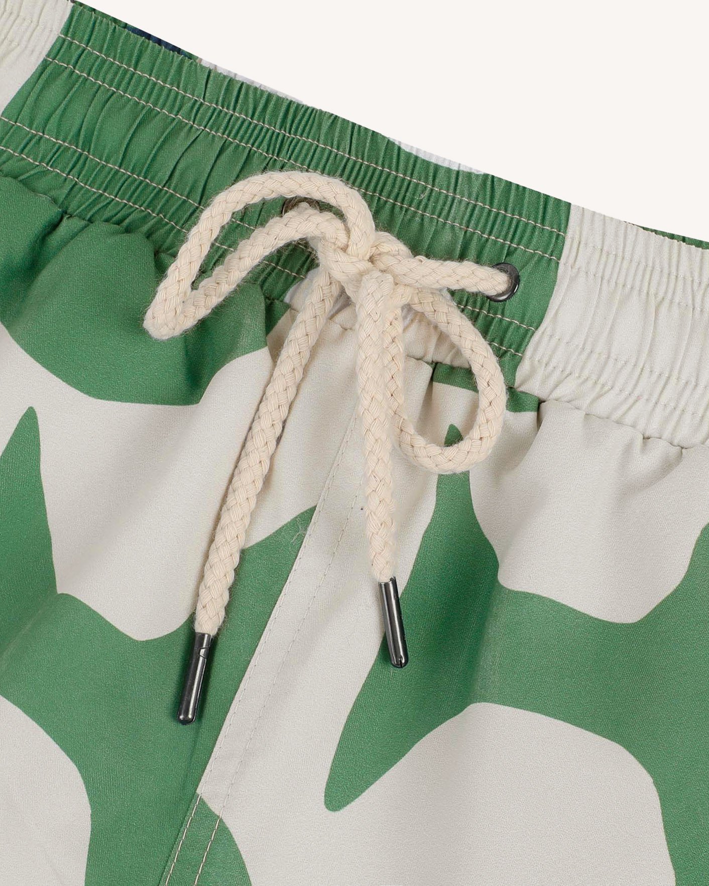 Maillot de bain écru & vert - MIMIZAN