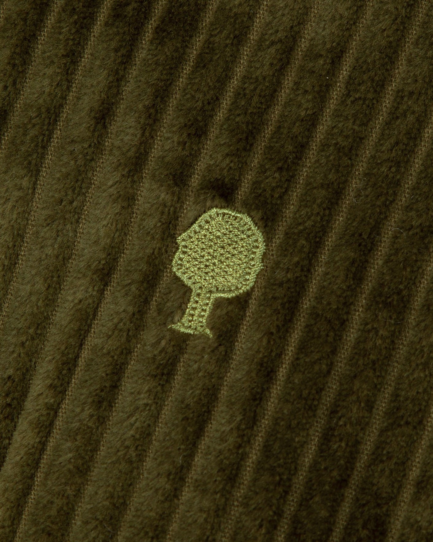 Veste sans manches coton vert olive foncé - ESTEREL